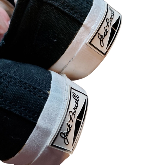 Converse Jack Percell Black And White Sneakers 7 - Picture 6 of 12